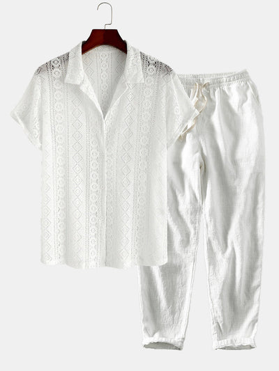 Ensemble à manches courtes