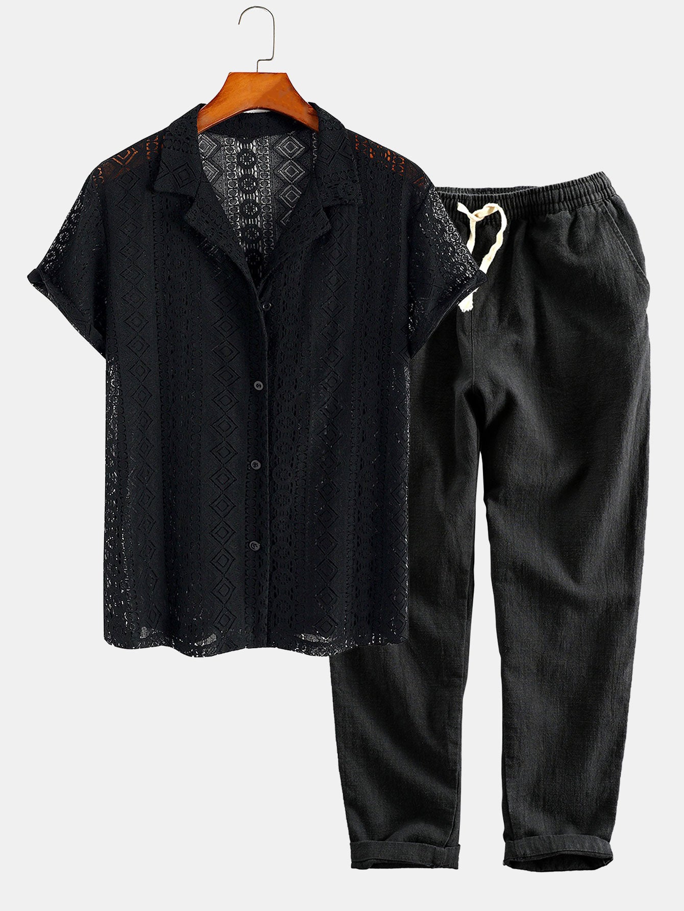 Ensemble à manches courtes