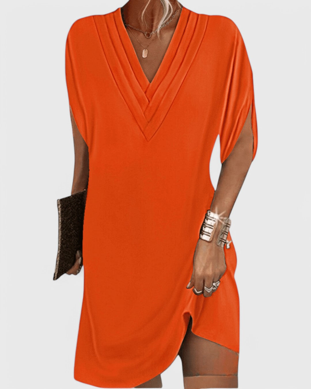 Maison Eloanne Robe élégante à coupe flatteuse