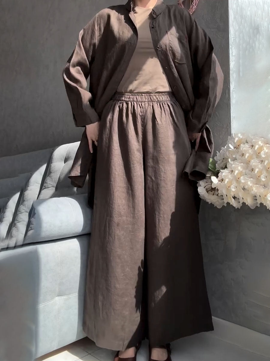 Ensemble 2 pièces en lin Amani