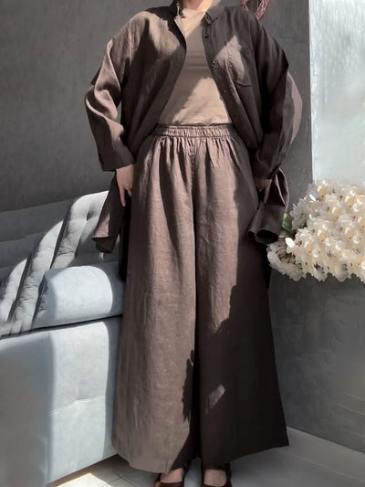 Ensemble 2 pièces en lin Amani