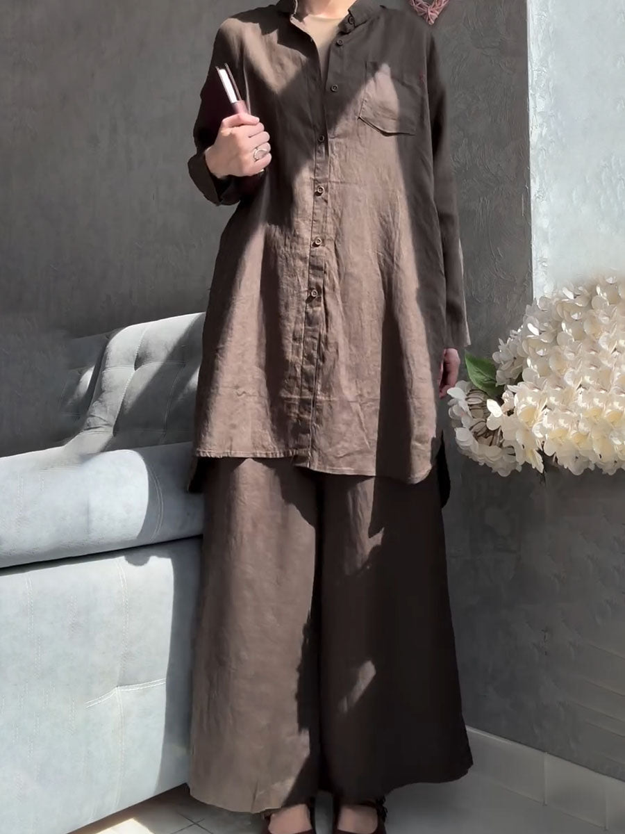 Ensemble 2 pièces en lin Amani