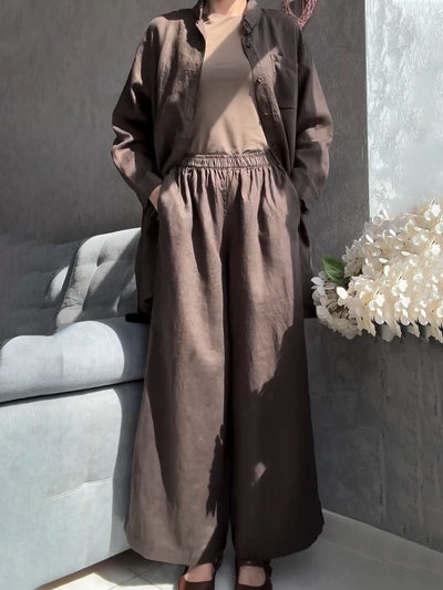 Ensemble 2 pièces en lin Amani