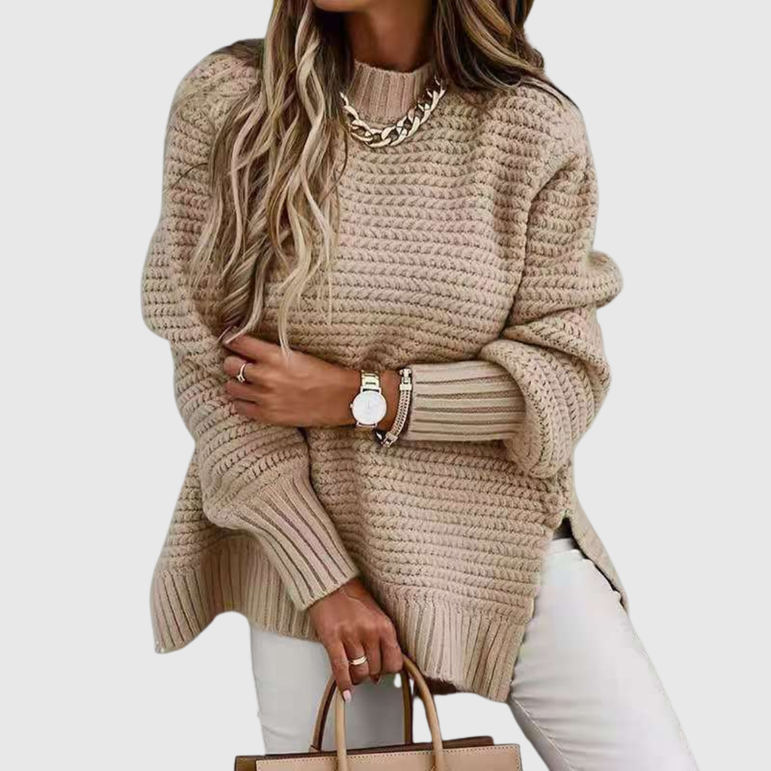 Elżbieta — Pull Doux avec Col Roulé