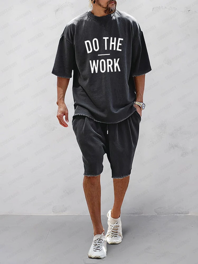 Ensemble deux pièces décontracté et élégant