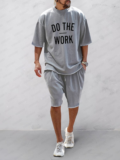 Ensemble deux pièces décontracté et élégant