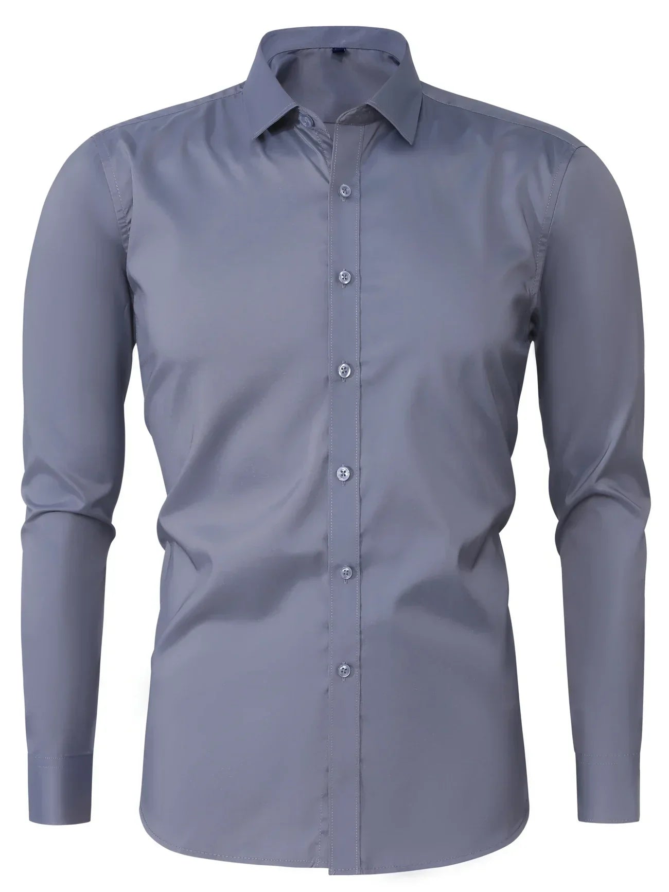 Chemise élégante à manches longues avec boutons