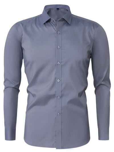 Chemise élégante à manches longues avec boutons