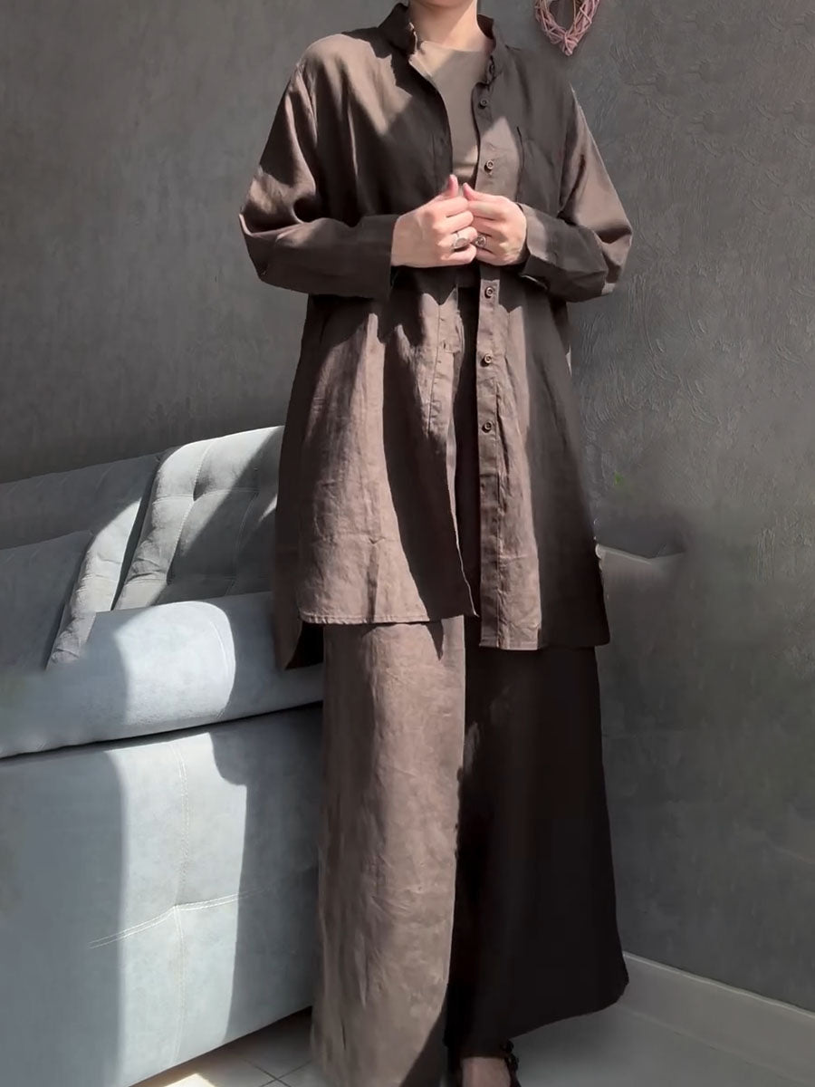 Ensemble 2 pièces en lin Amani